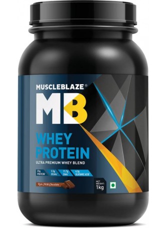 MuscleBlaze Whey Protein, 2.2 lb
